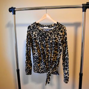 Nine Britton Front Tie Sweater